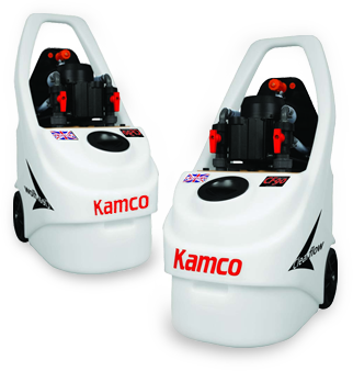 Power flush machines